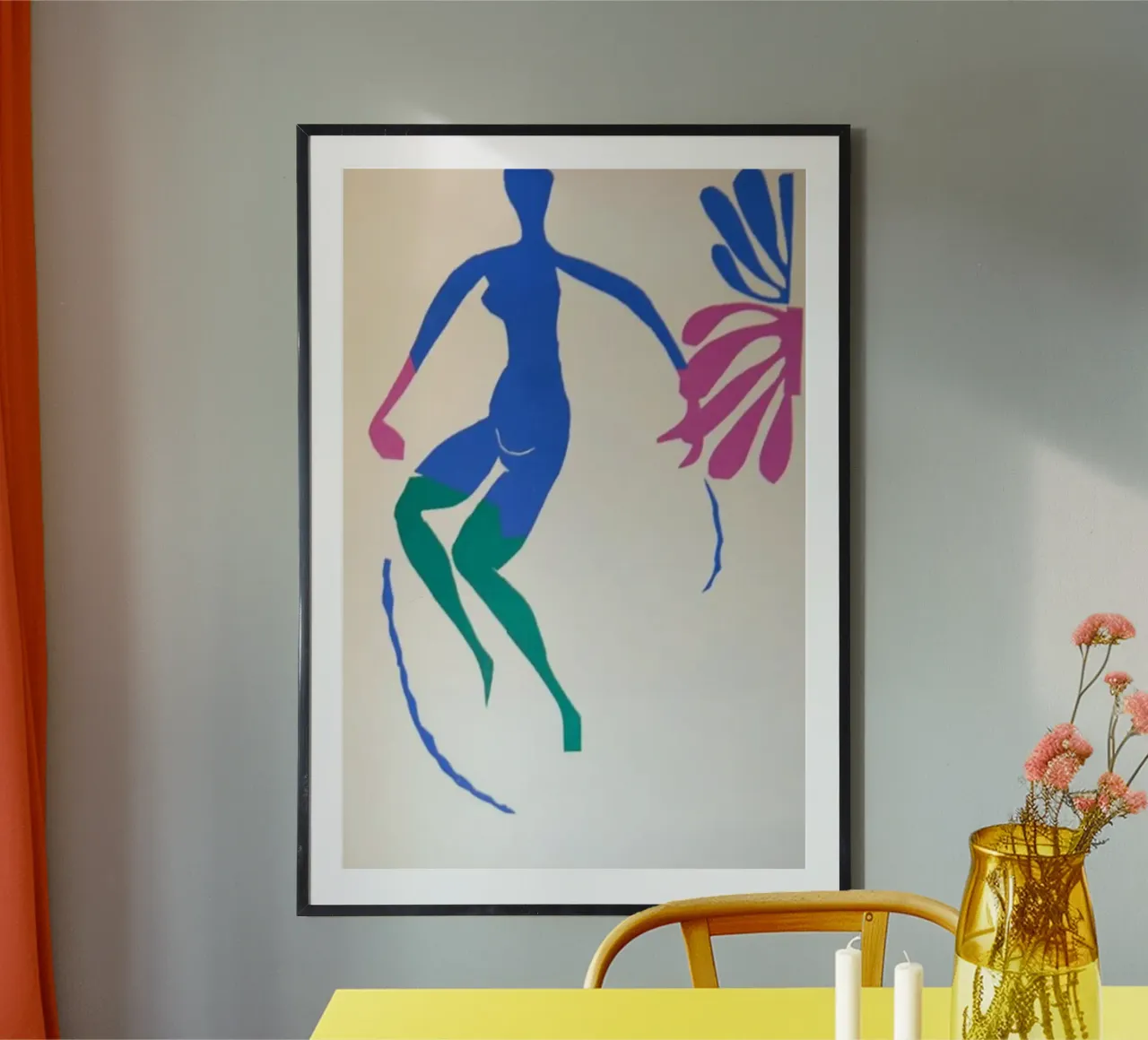 silhouette figura umana poster da briyan shop