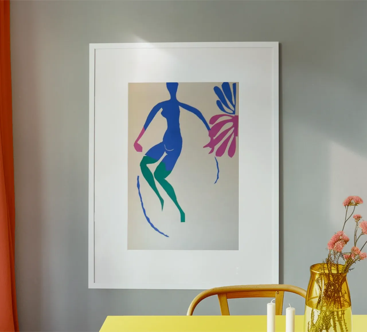 silhouette figura umana poster da briyan shop