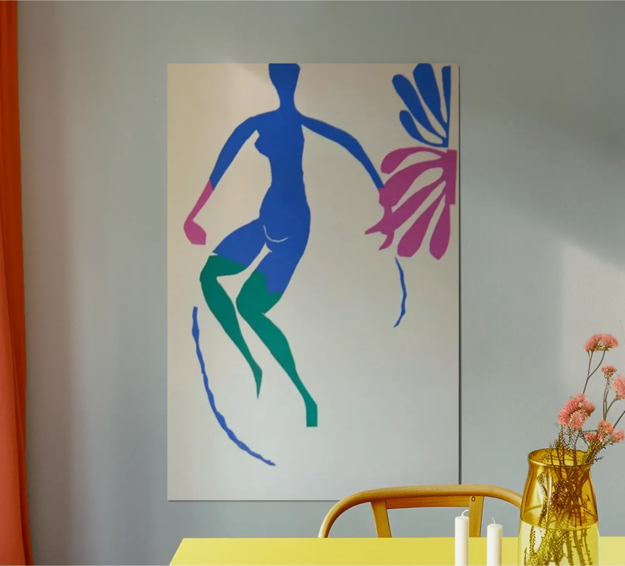 silhouette figura umana poster da briyan shop