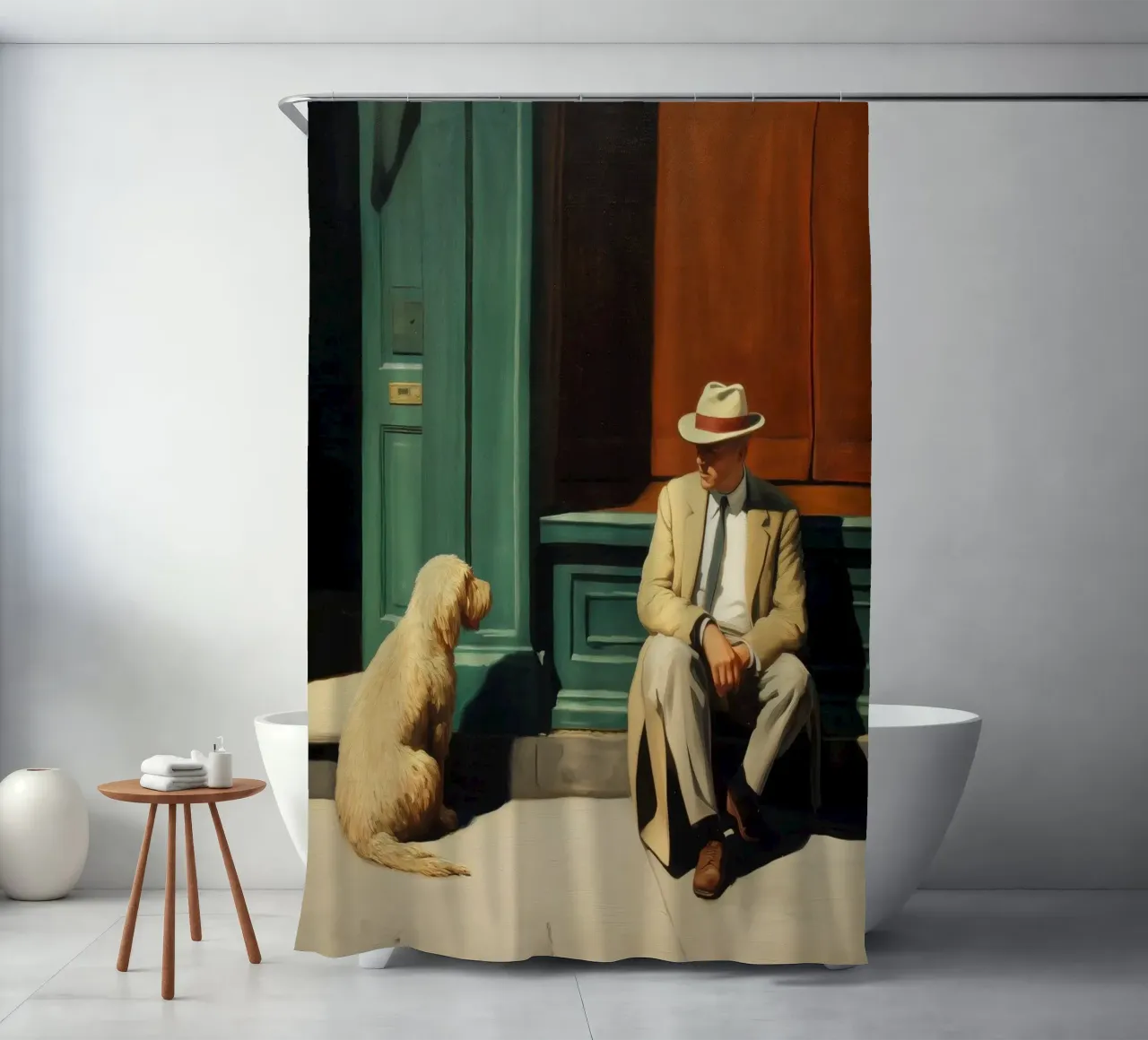 Veri amici tenda da doccia da Art Center