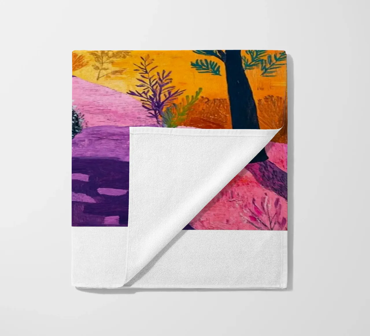 beautiful forest path beach towel by briyan shop