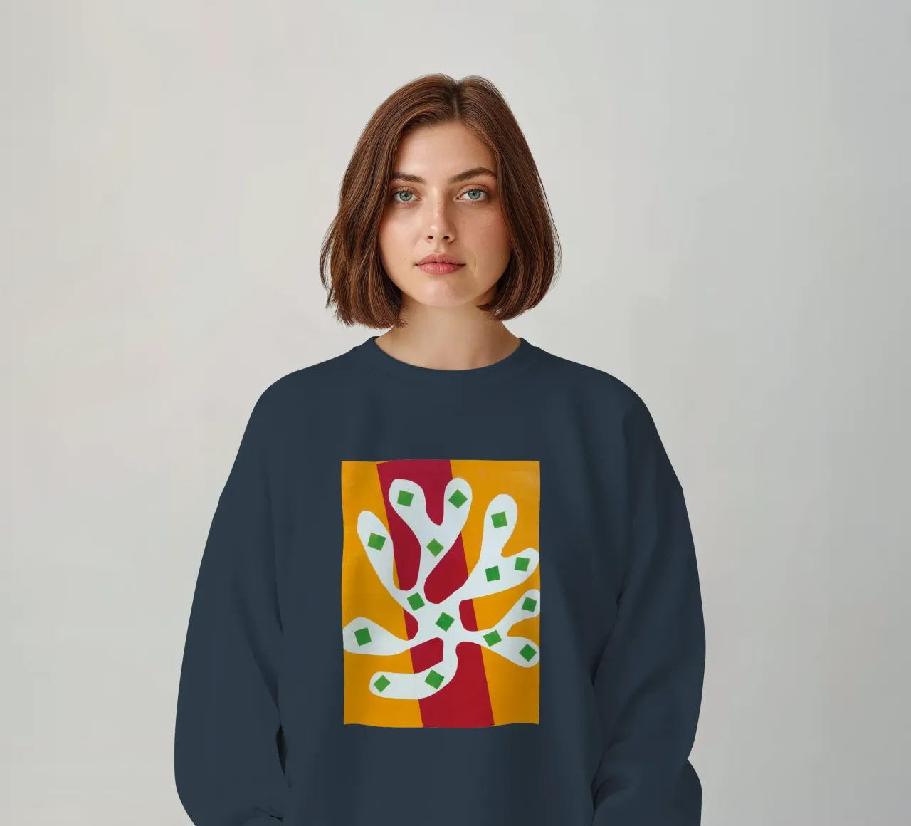 overlapping elements poster felpa da briyan shop