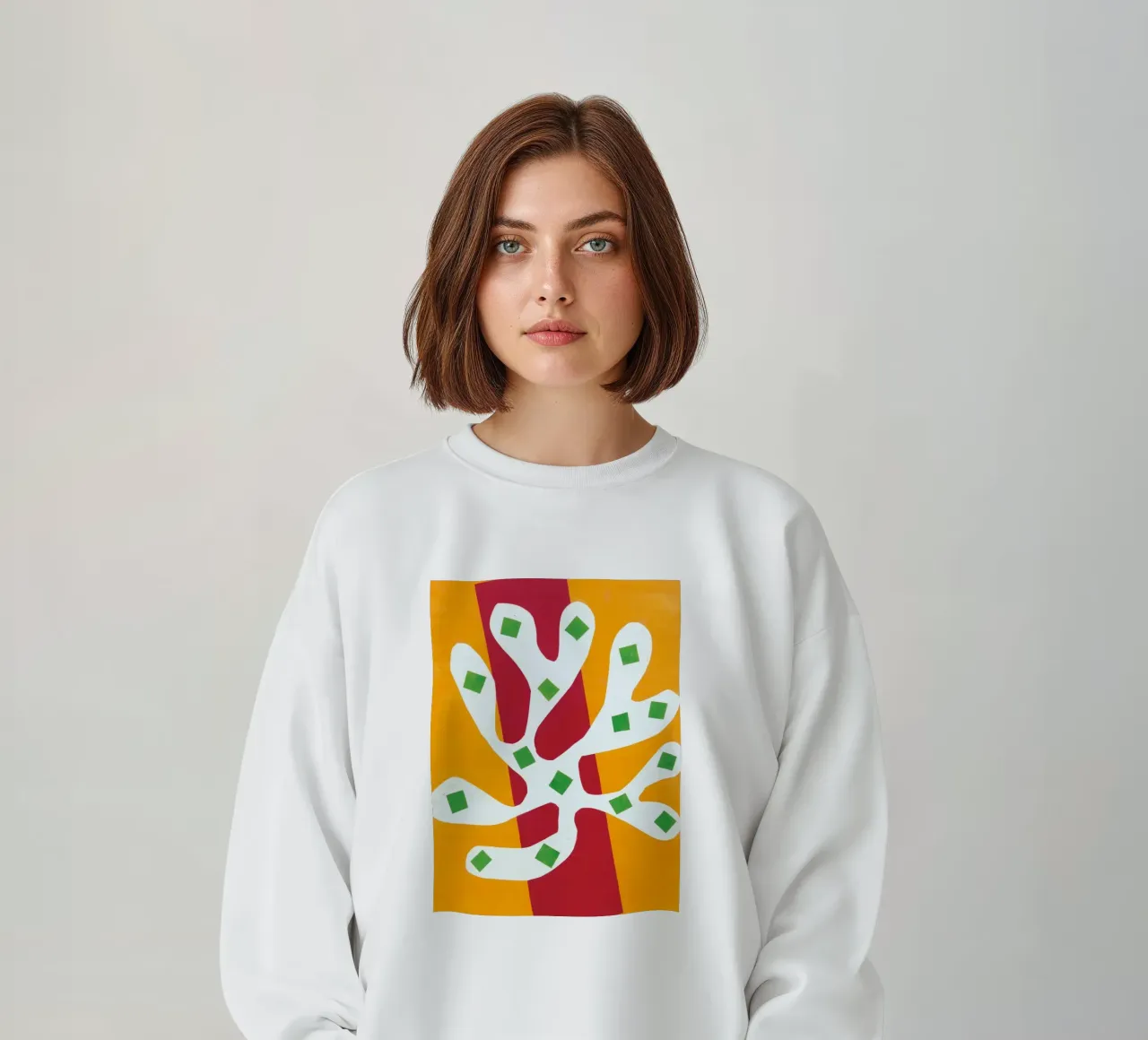 manifesto di sovrapposizione di elementi felpa da briyan shop