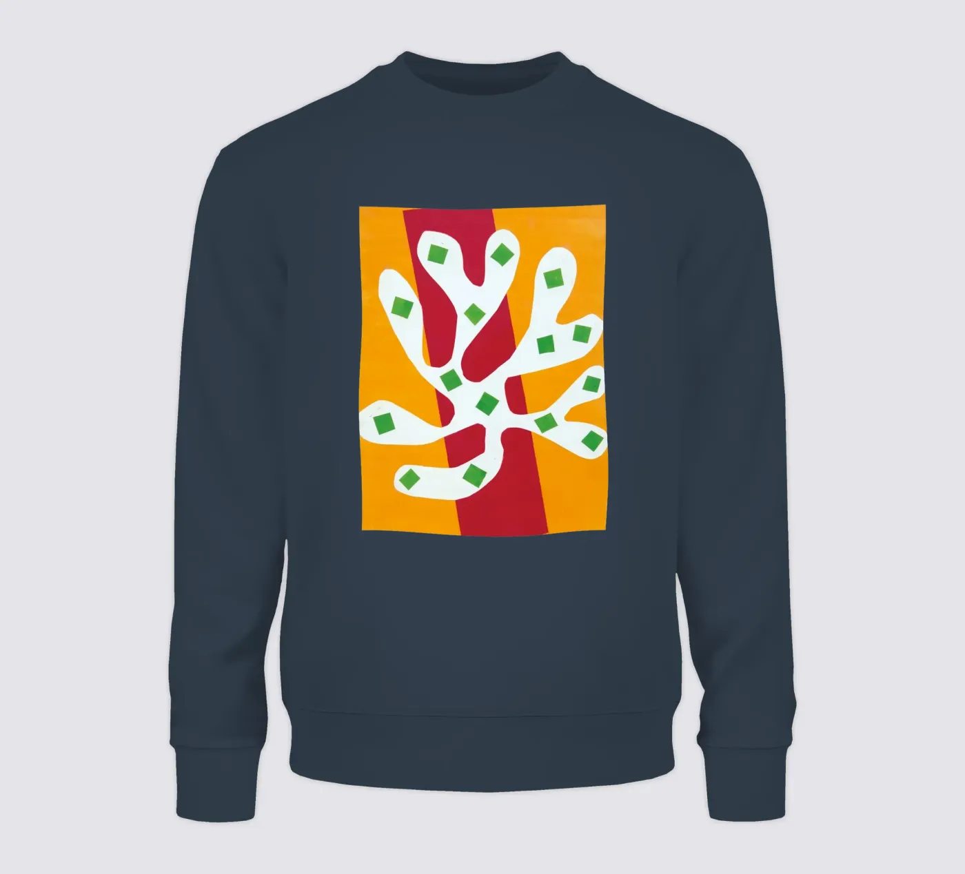 overlapping elements poster sweatshirt van briyan shop