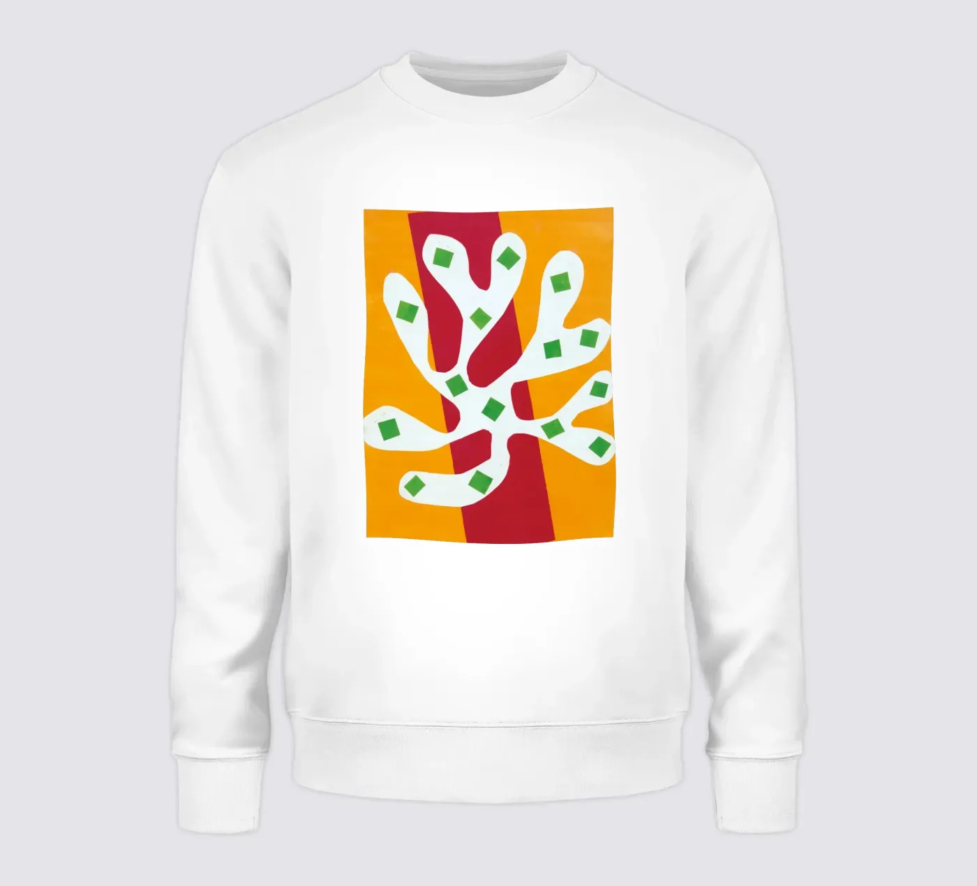 overlapping elements poster sweatshirt van briyan shop