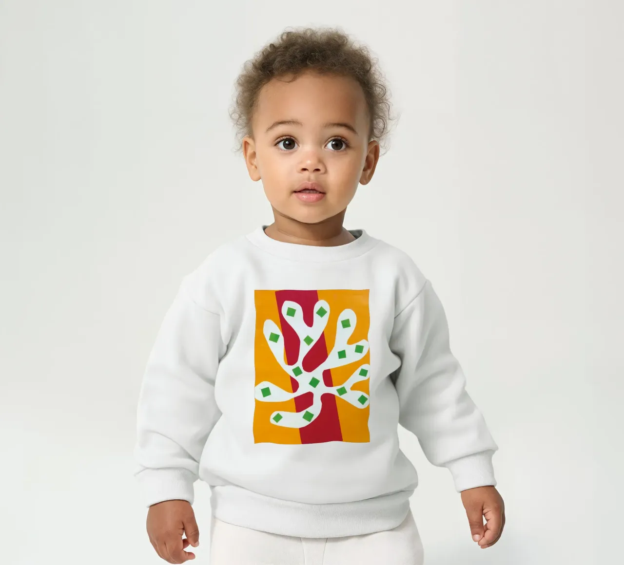 manifesto di sovrapposizione di elementi felpa neonato da briyan shop