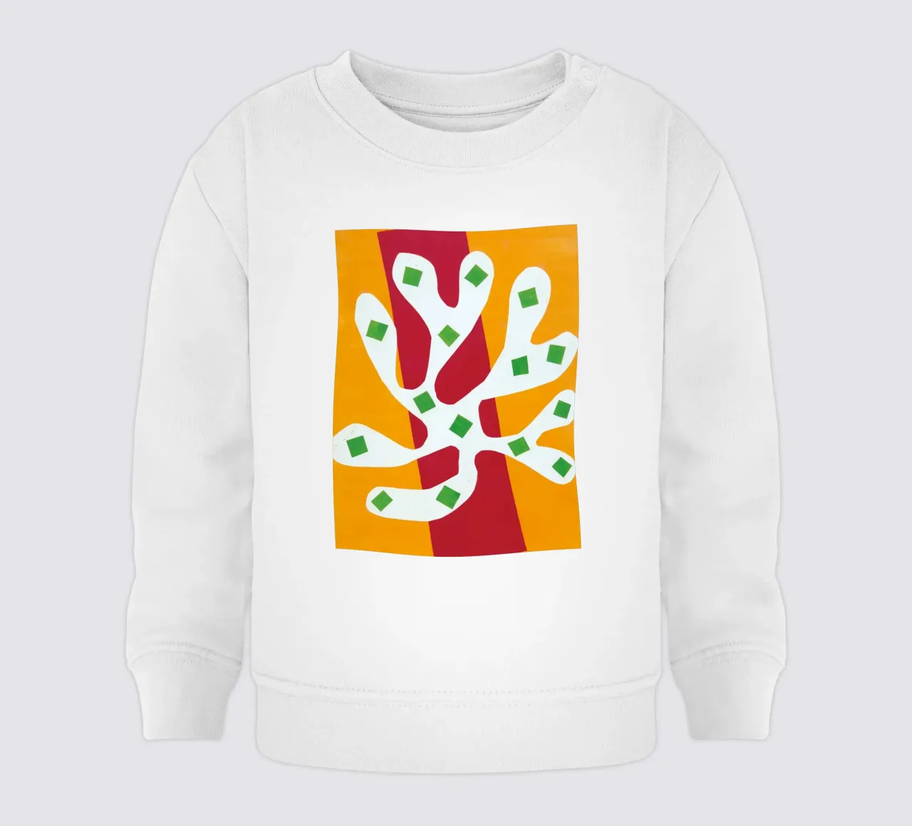 manifesto di sovrapposizione di elementi felpa neonato da briyan shop