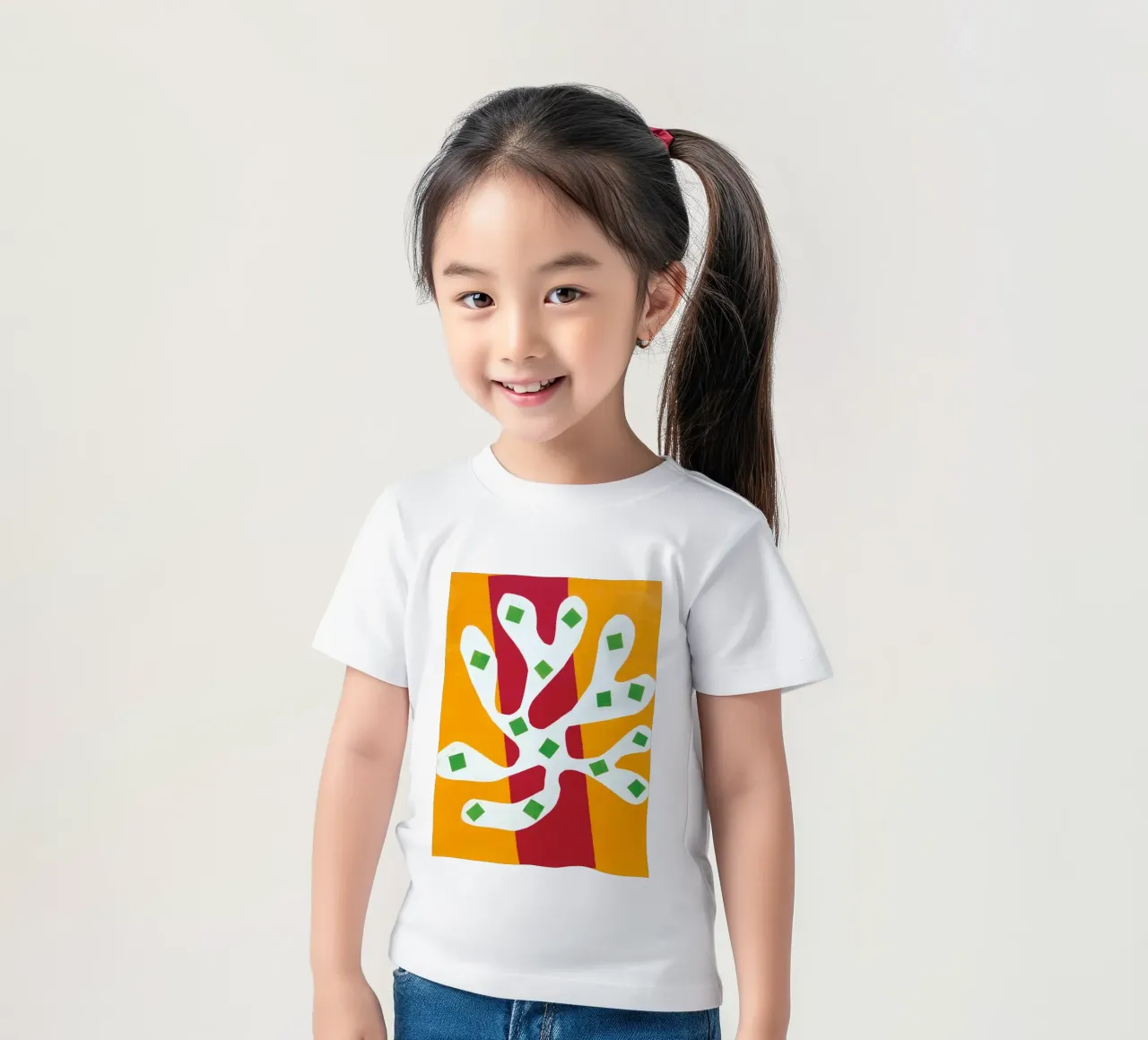 overlappende elementen poster kinder t-shirt van briyan shop