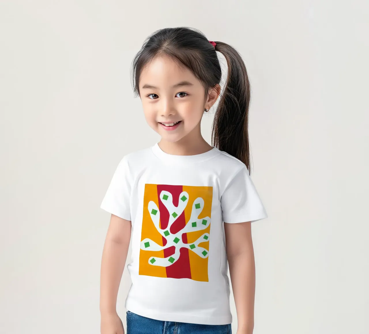 manifesto di sovrapposizione di elementi t-shirt bambini da briyan shop