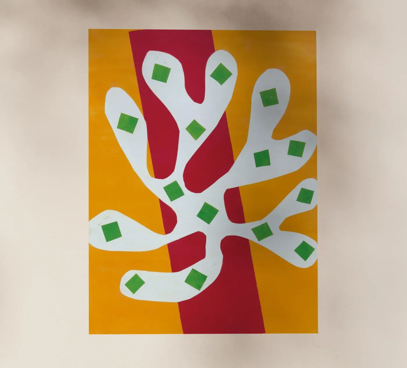 Poster mit überlappenden Elementen Backlit Folie von briyan shop