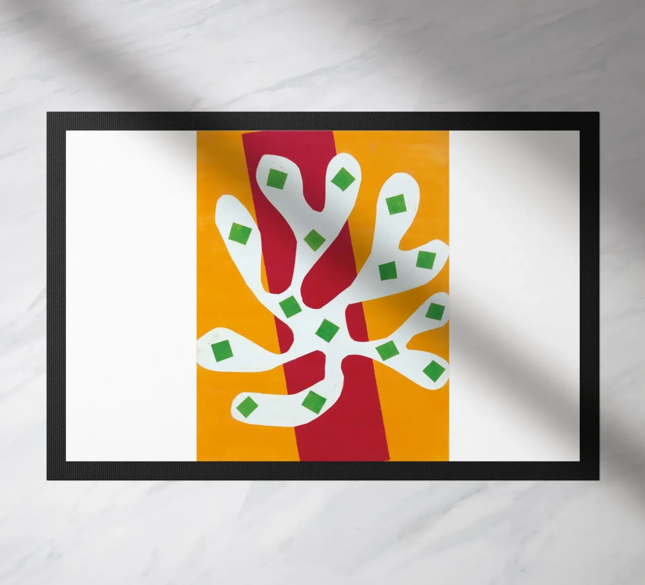 manifesto di sovrapposizione di elementi zerbino da briyan shop