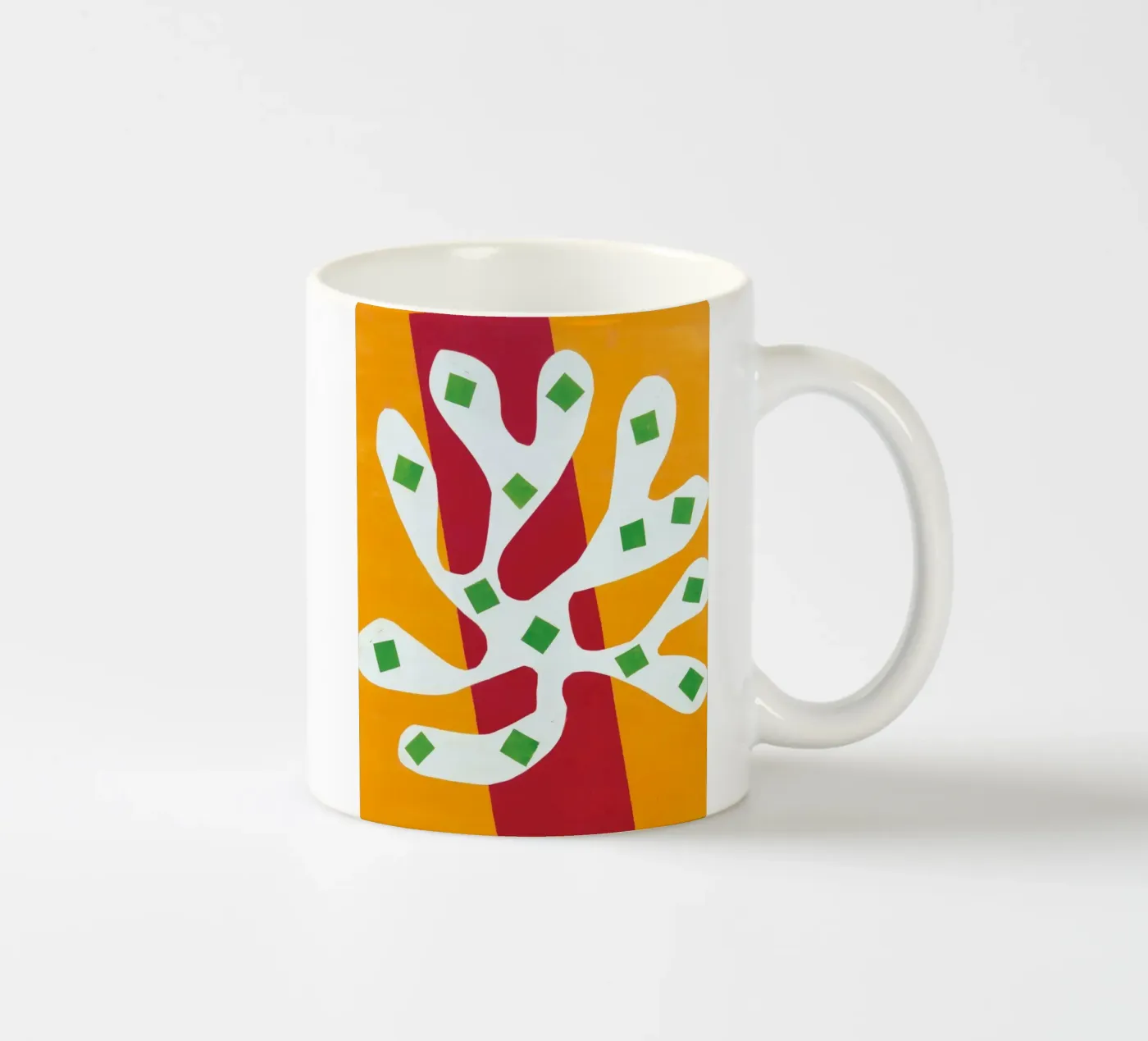overlapping elements poster mug en céramique de briyan shop