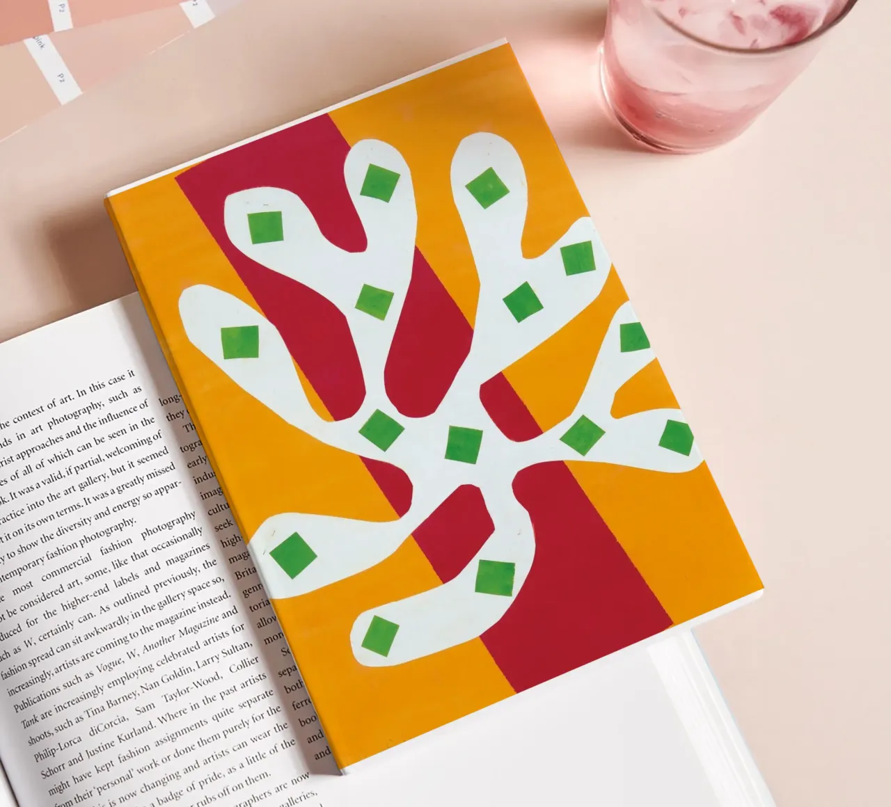 overlapping elements poster notebook by briyan shop