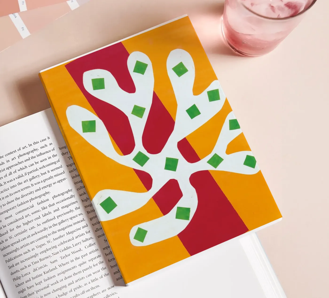 overlappende elementen poster notitieboek van briyan shop