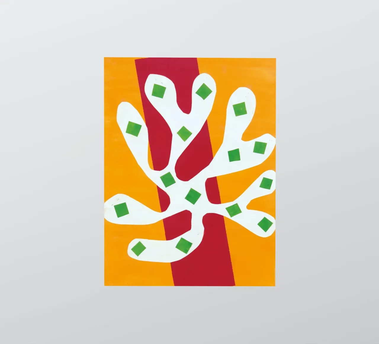 overlapping elements poster sticker by briyan shop