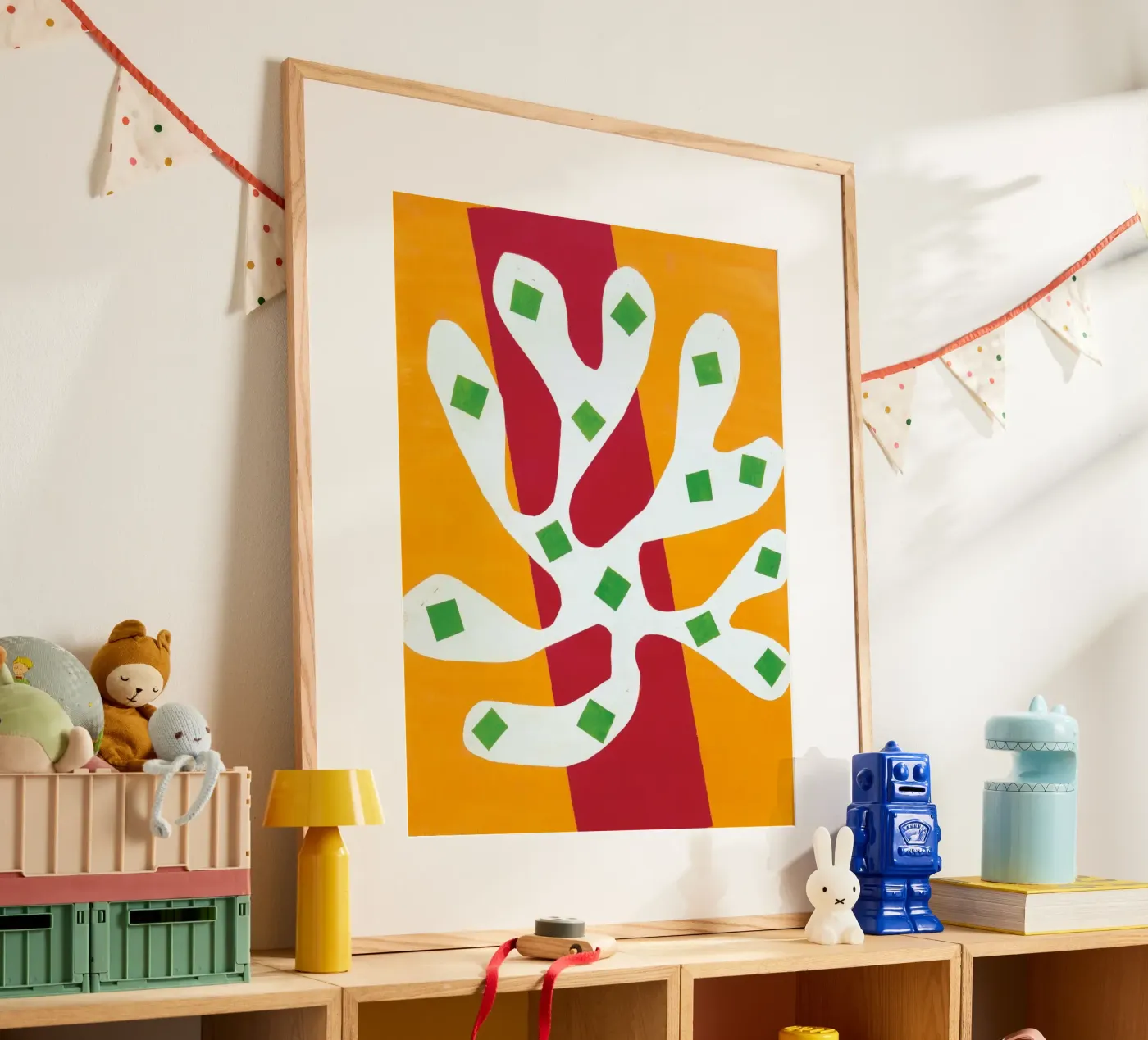 Poster mit überlappenden Elementen Poster von briyan shop