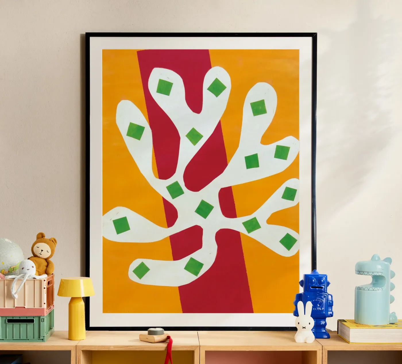 Poster mit überlappenden Elementen Poster von briyan shop