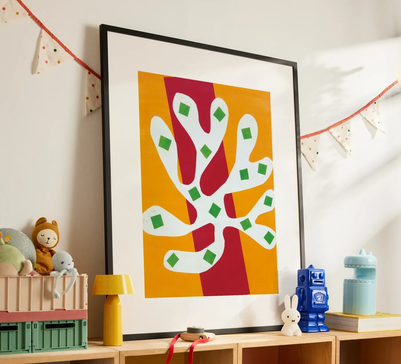 Poster mit überlappenden Elementen Poster von briyan shop