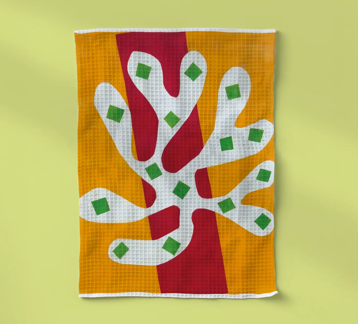 overlapping elements poster canovaccio da cucina da briyan shop