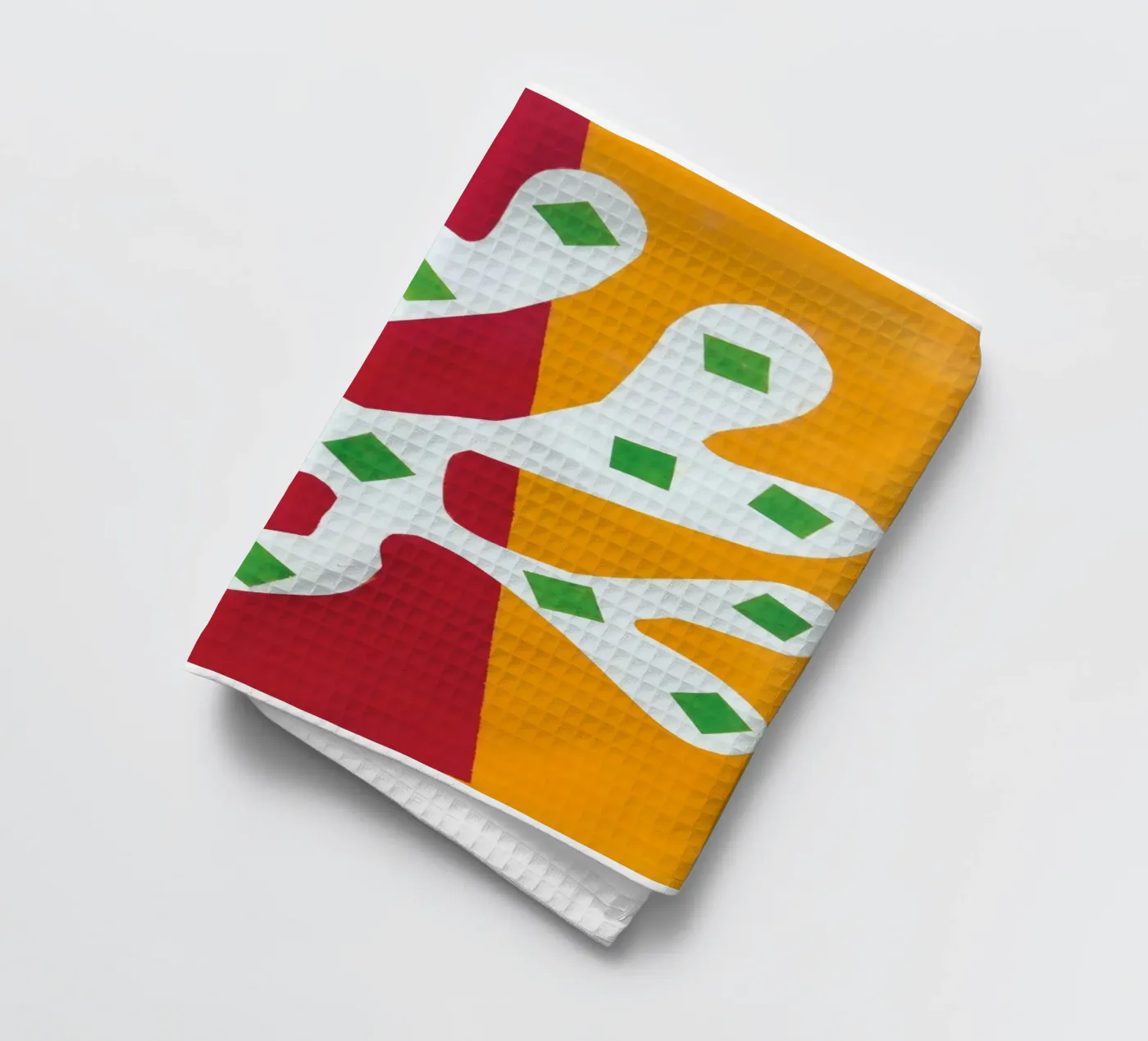 overlapping elements poster canovaccio da cucina da briyan shop