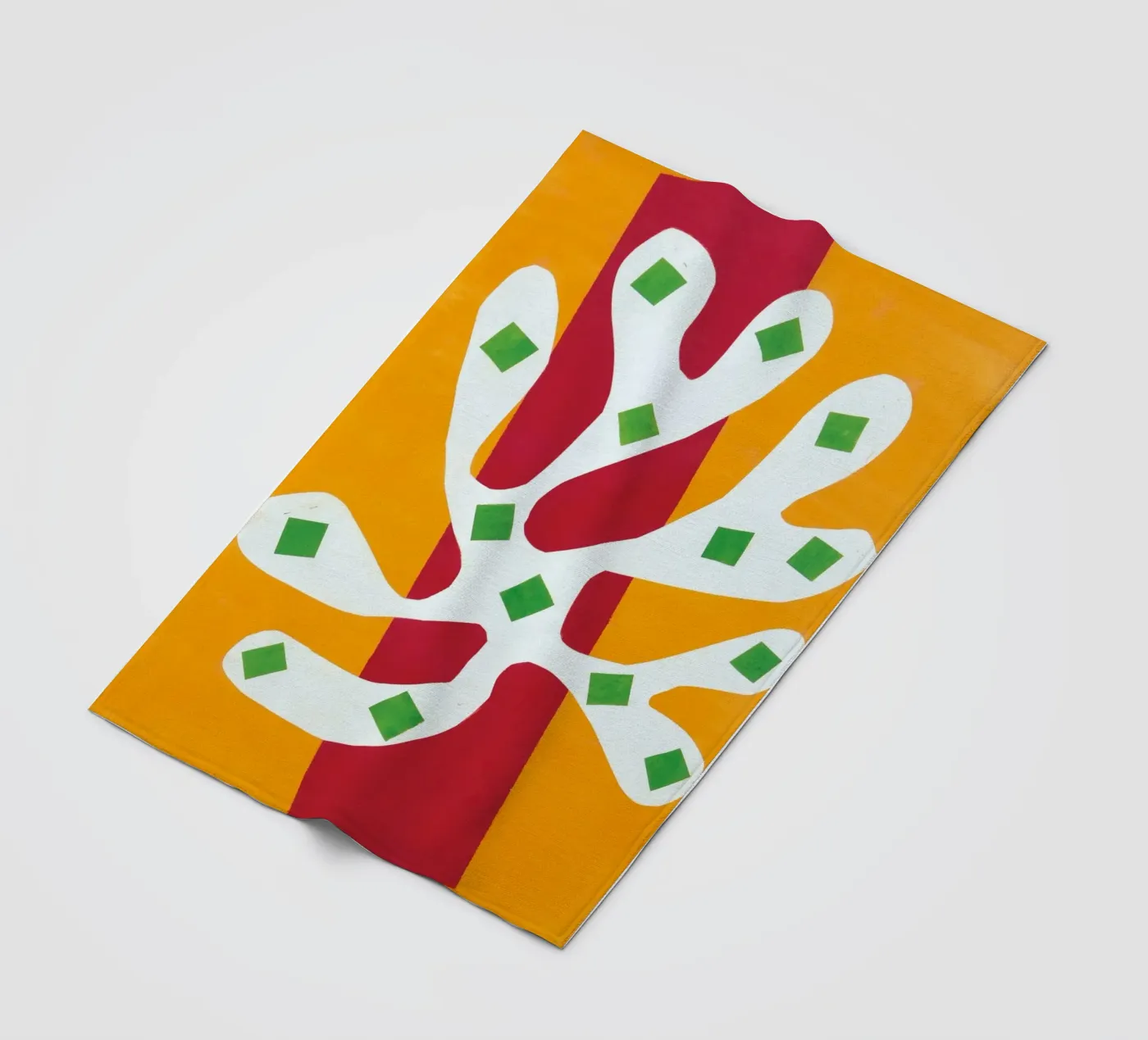 manifesto di sovrapposizione di elementi coperta in pile da briyan shop