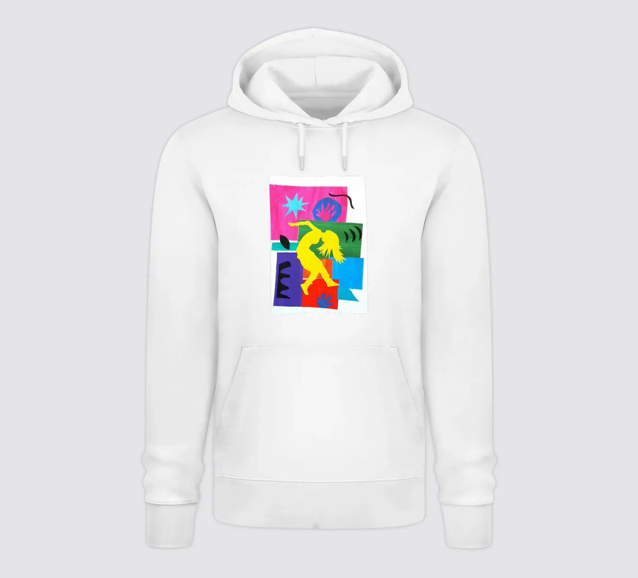 dancing woman's shadow hoodie van briyan shop