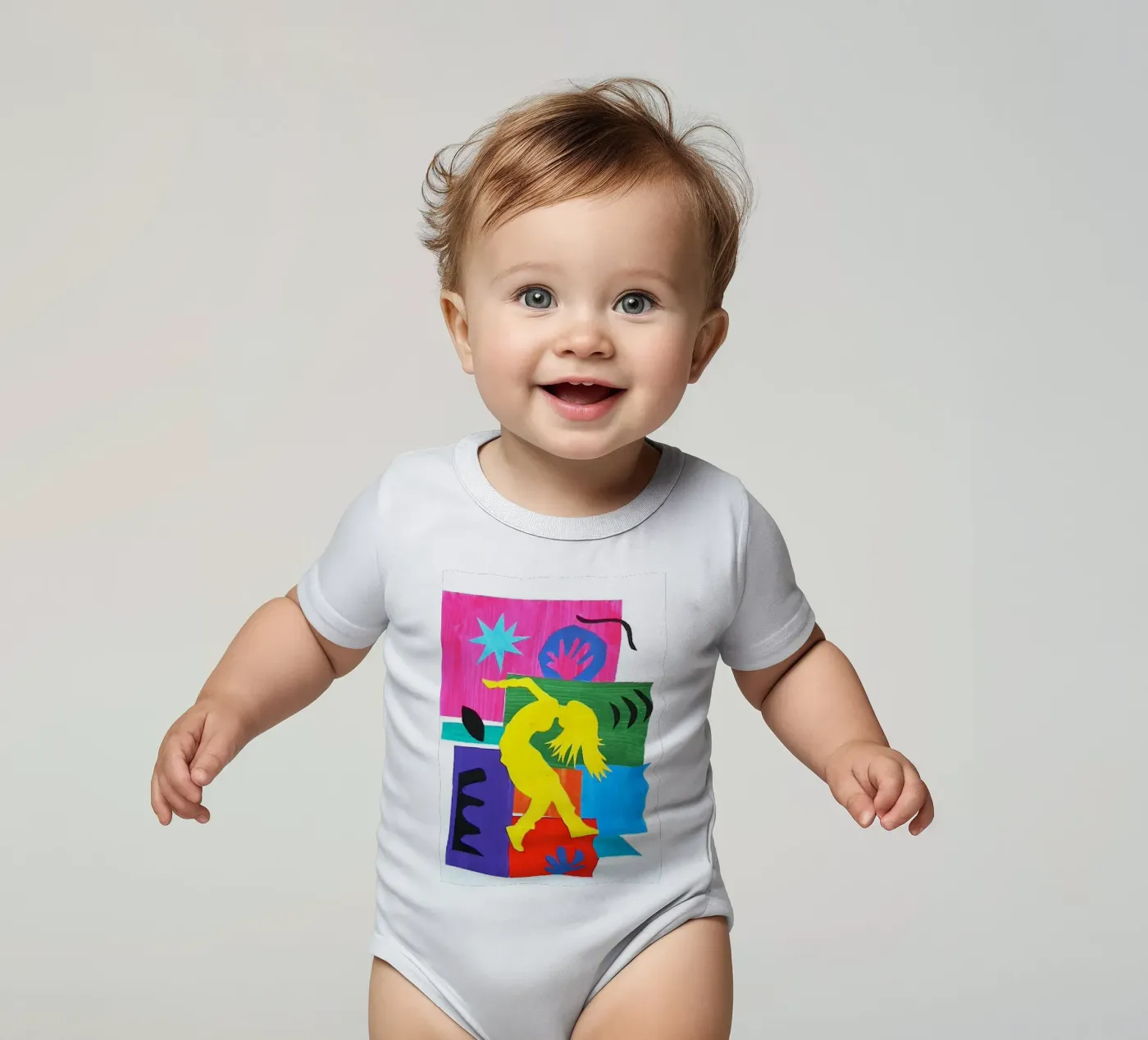 l'ombra della donna che balla body neonato maniche corte da briyan shop