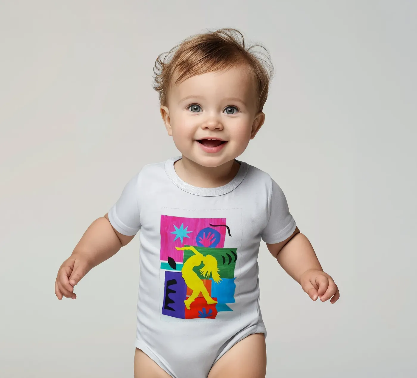 l'ombra della donna che balla body neonato maniche corte da briyan shop