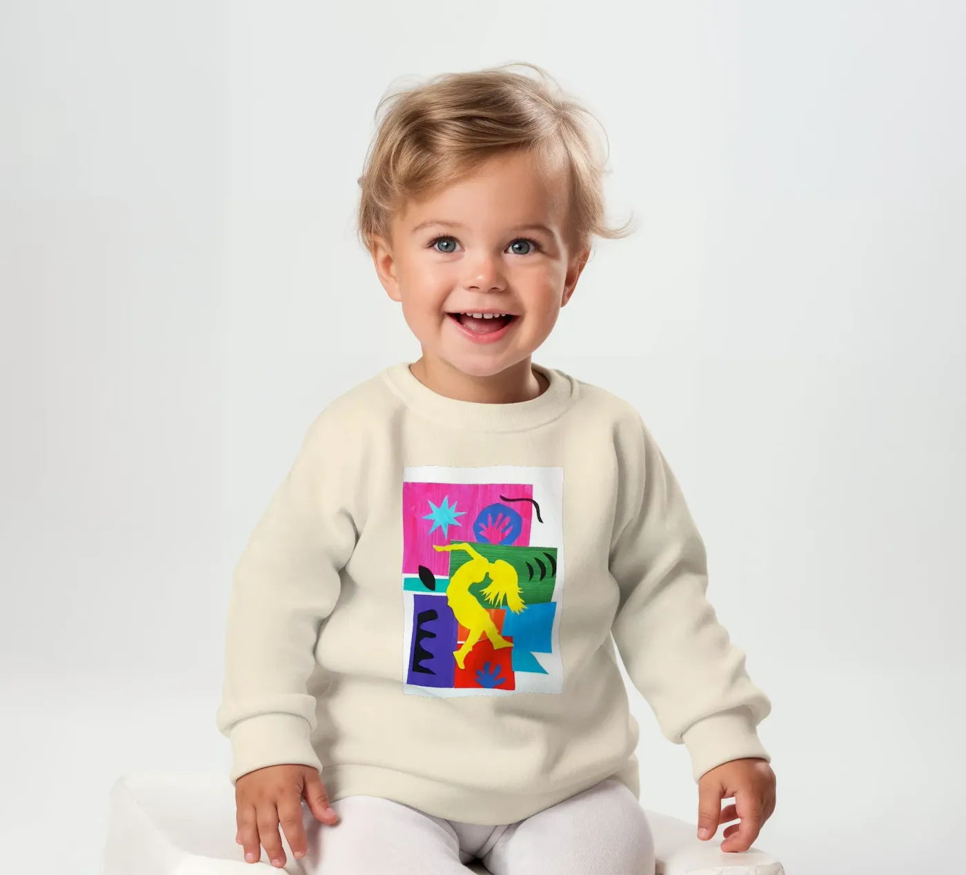 l'ombra della donna che balla felpa neonato da briyan shop