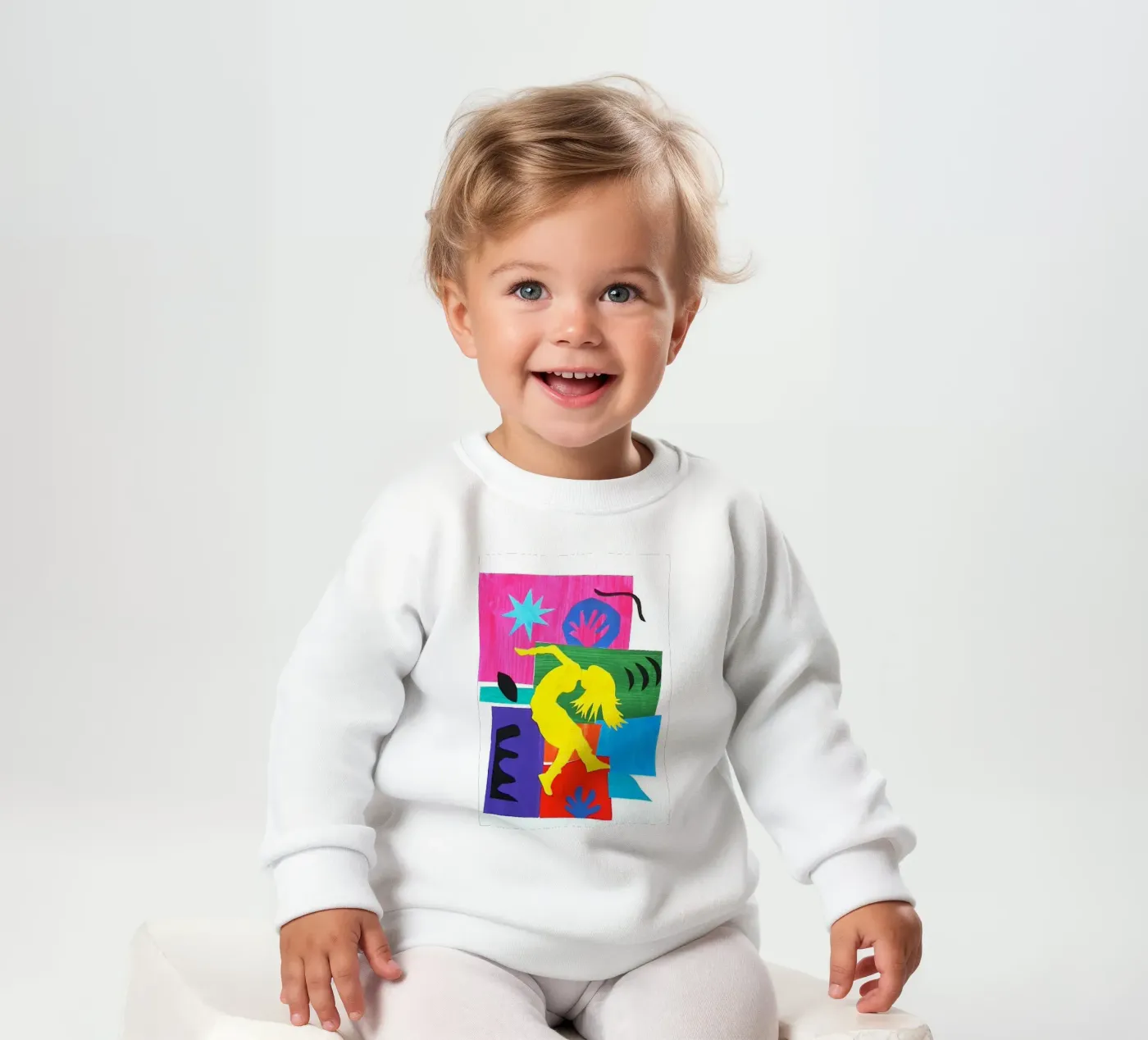 l'ombra della donna che balla felpa neonato da briyan shop