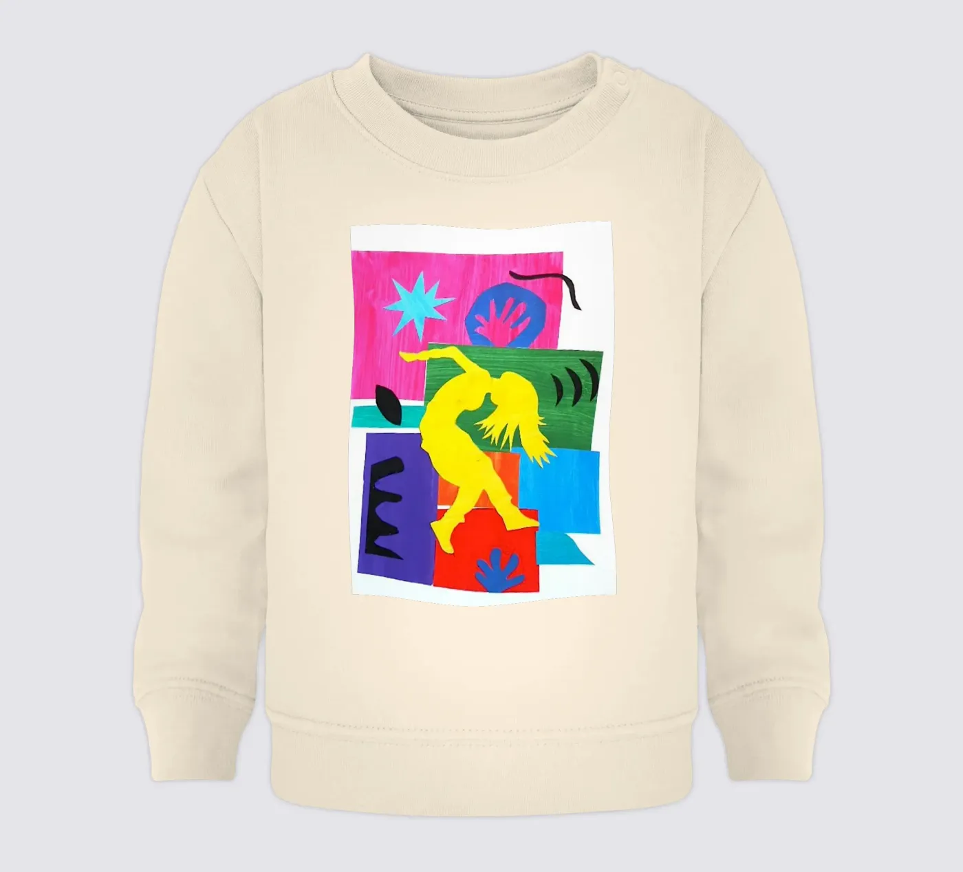 l'ombra della donna che balla felpa neonato da briyan shop