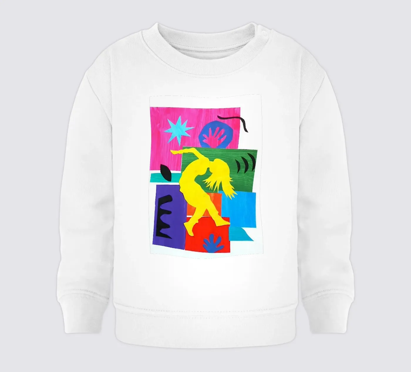 l'ombra della donna che balla felpa neonato da briyan shop