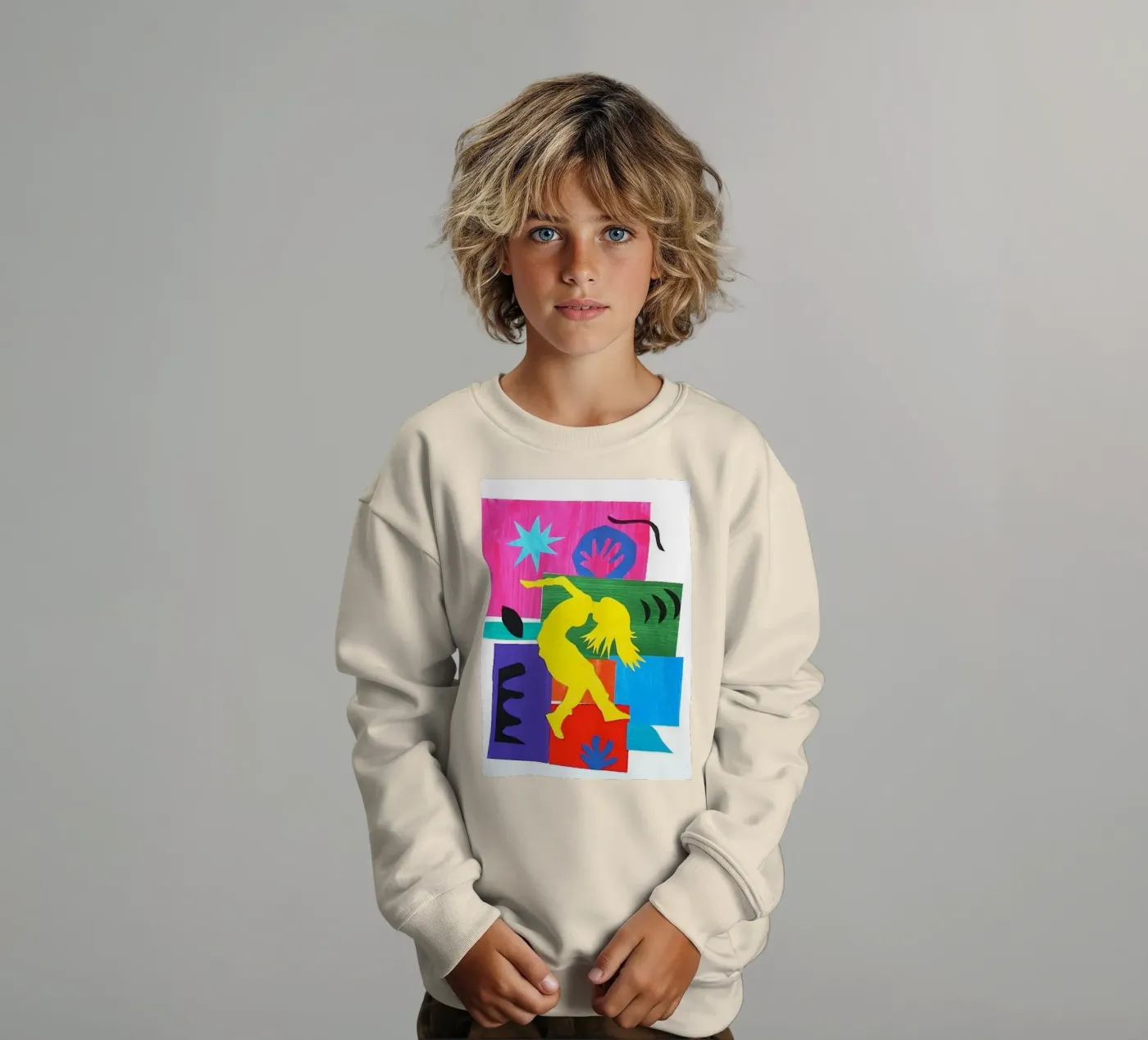 schaduw van dansende vrouw kinder sweatshirt van briyan shop