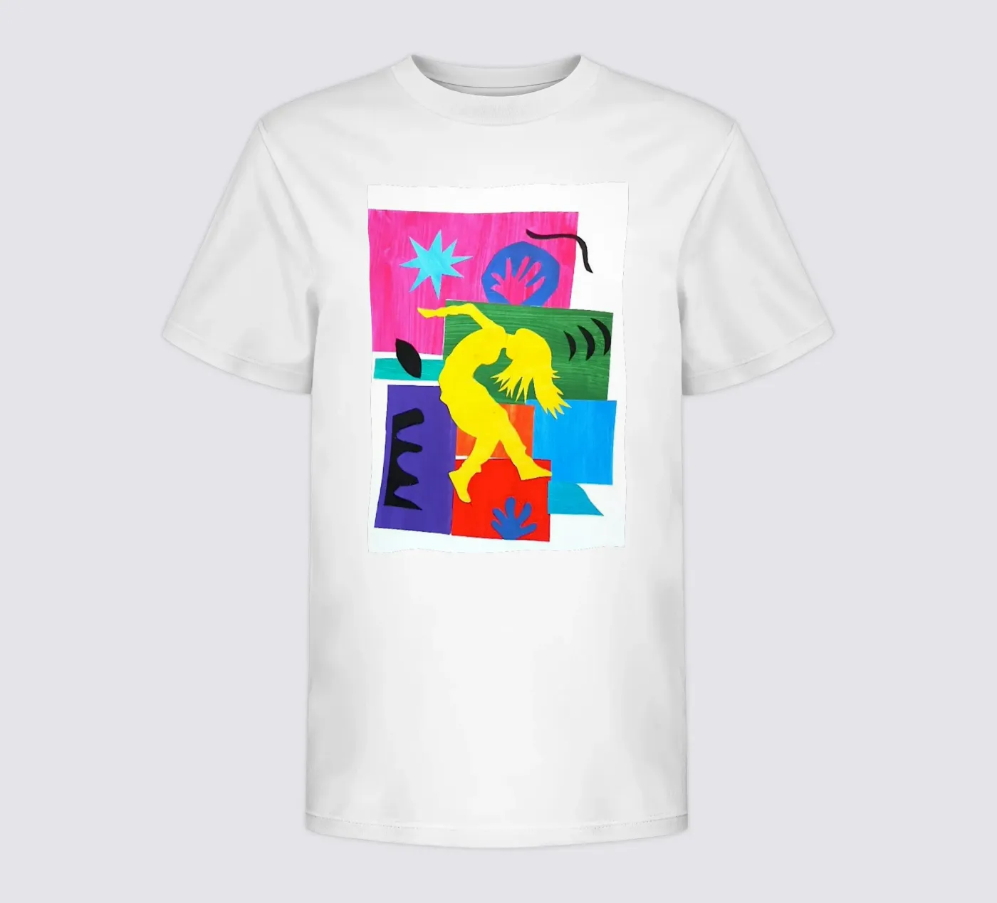 Der Schatten der tanzenden Frau Kinder T-Shirt von briyan shop