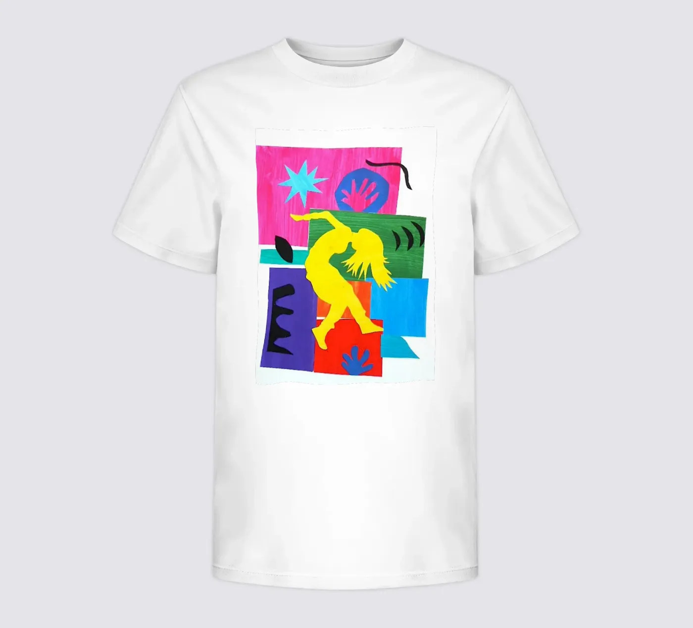 Der Schatten der tanzenden Frau Kinder T-Shirt von briyan shop