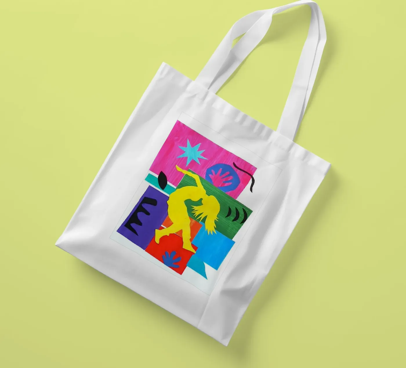 Der Schatten der tanzenden Frau Jutebeutel von briyan shop