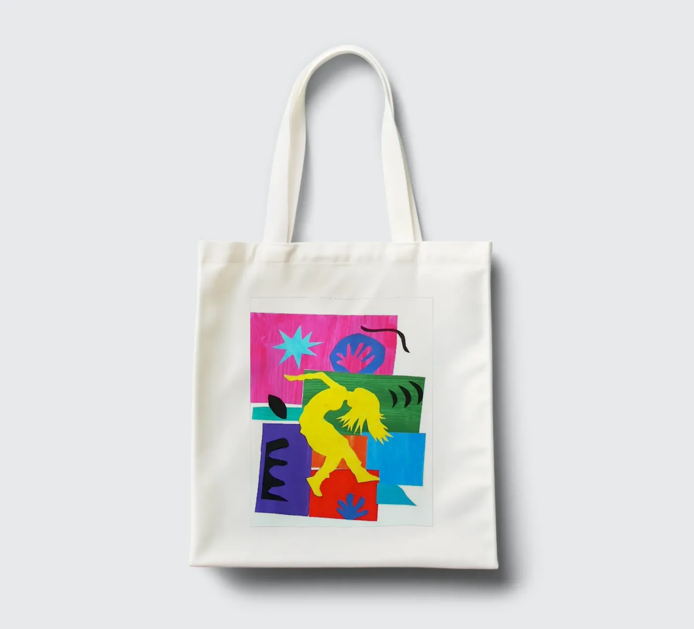 Der Schatten der tanzenden Frau Jutebeutel von briyan shop