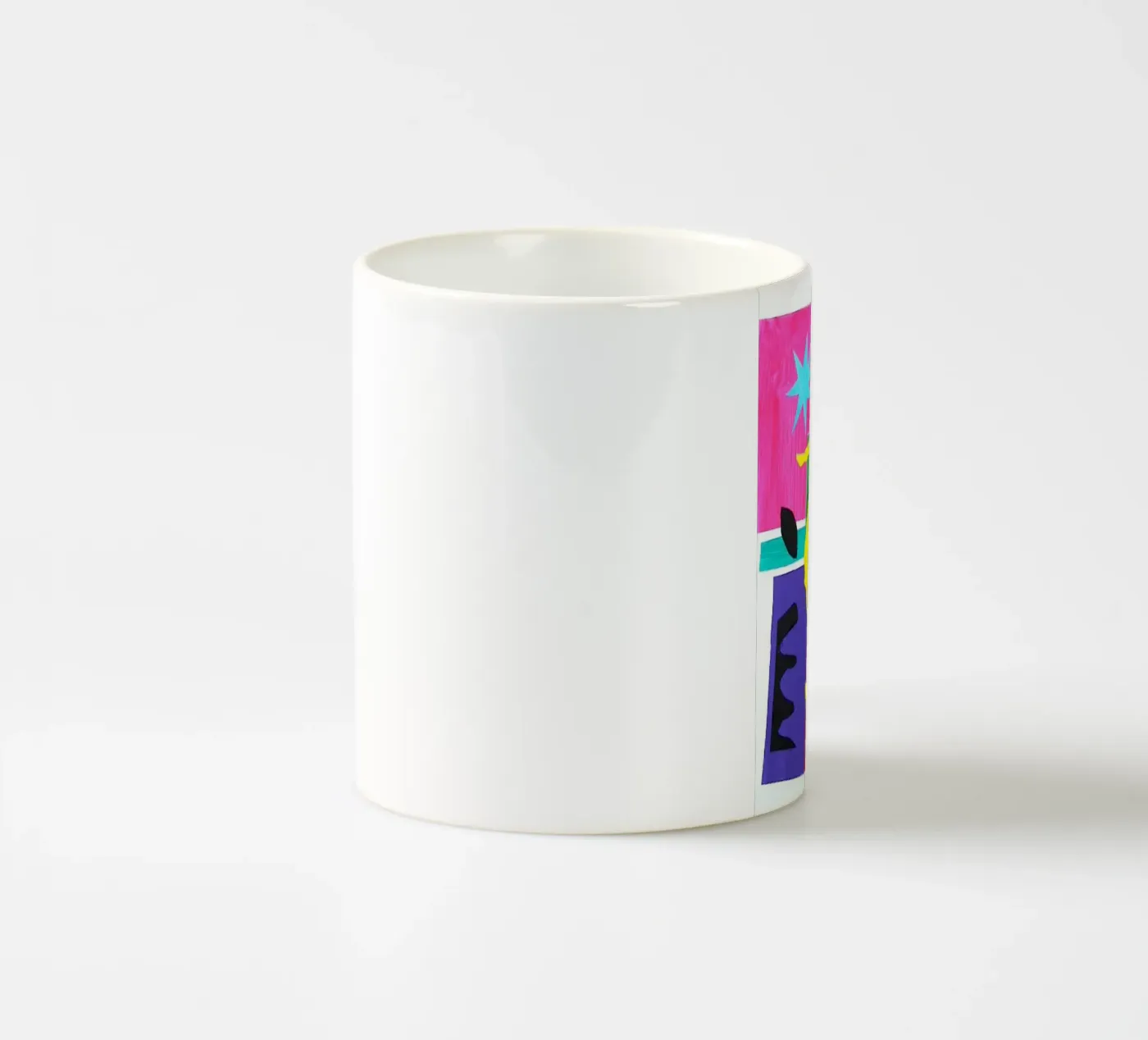Der Schatten der tanzenden Frau Keramik Tasse von briyan shop