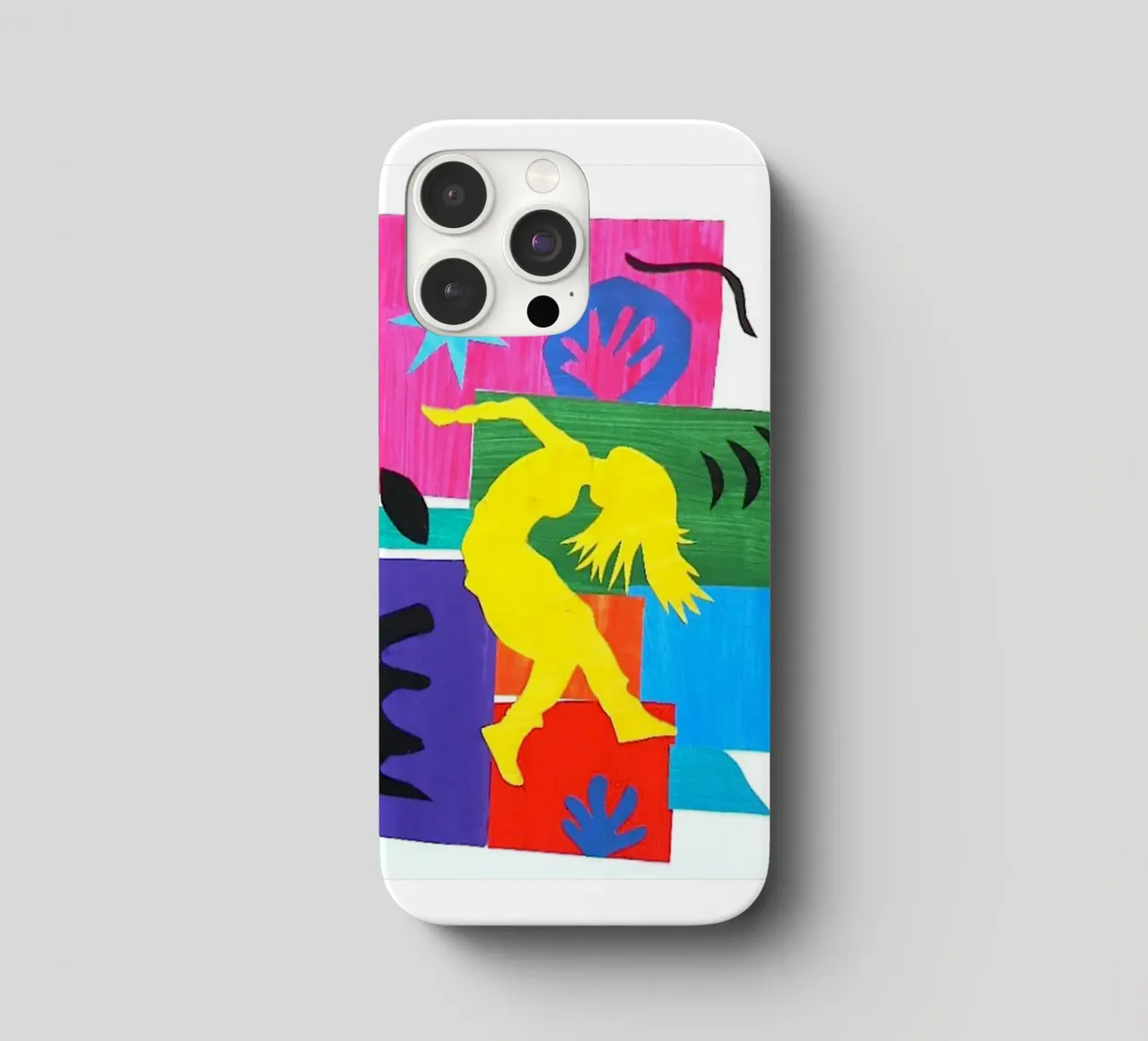 dancing woman's shadow iphone case by briyan shop
