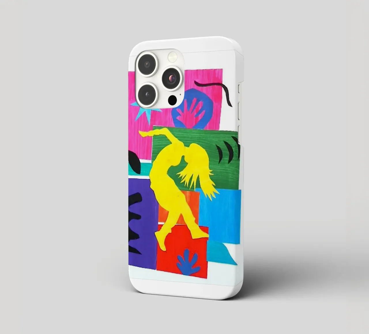 dancing woman's shadow iphone case by briyan shop