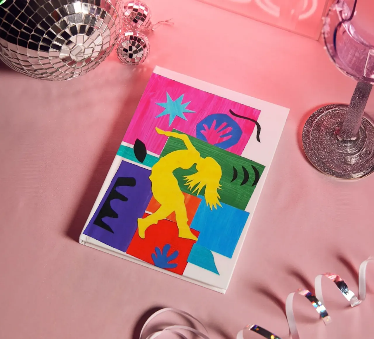 dancing woman's shadow notebook by briyan shop