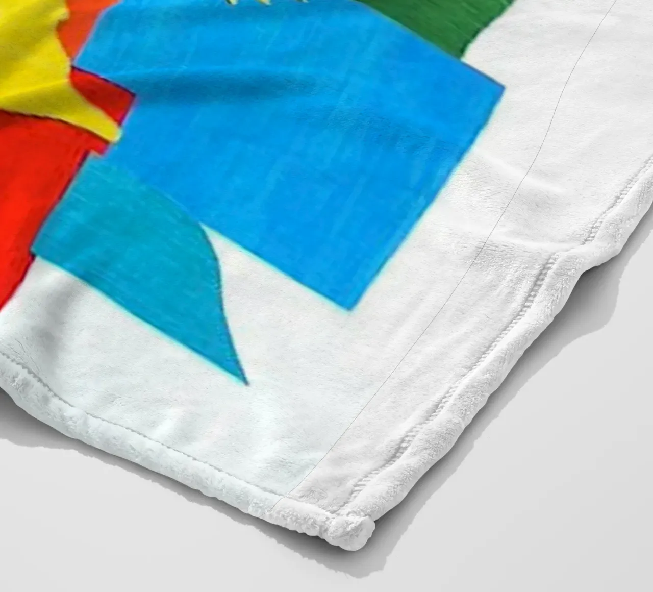 dancing woman's shadow fleece blanket by briyan shop