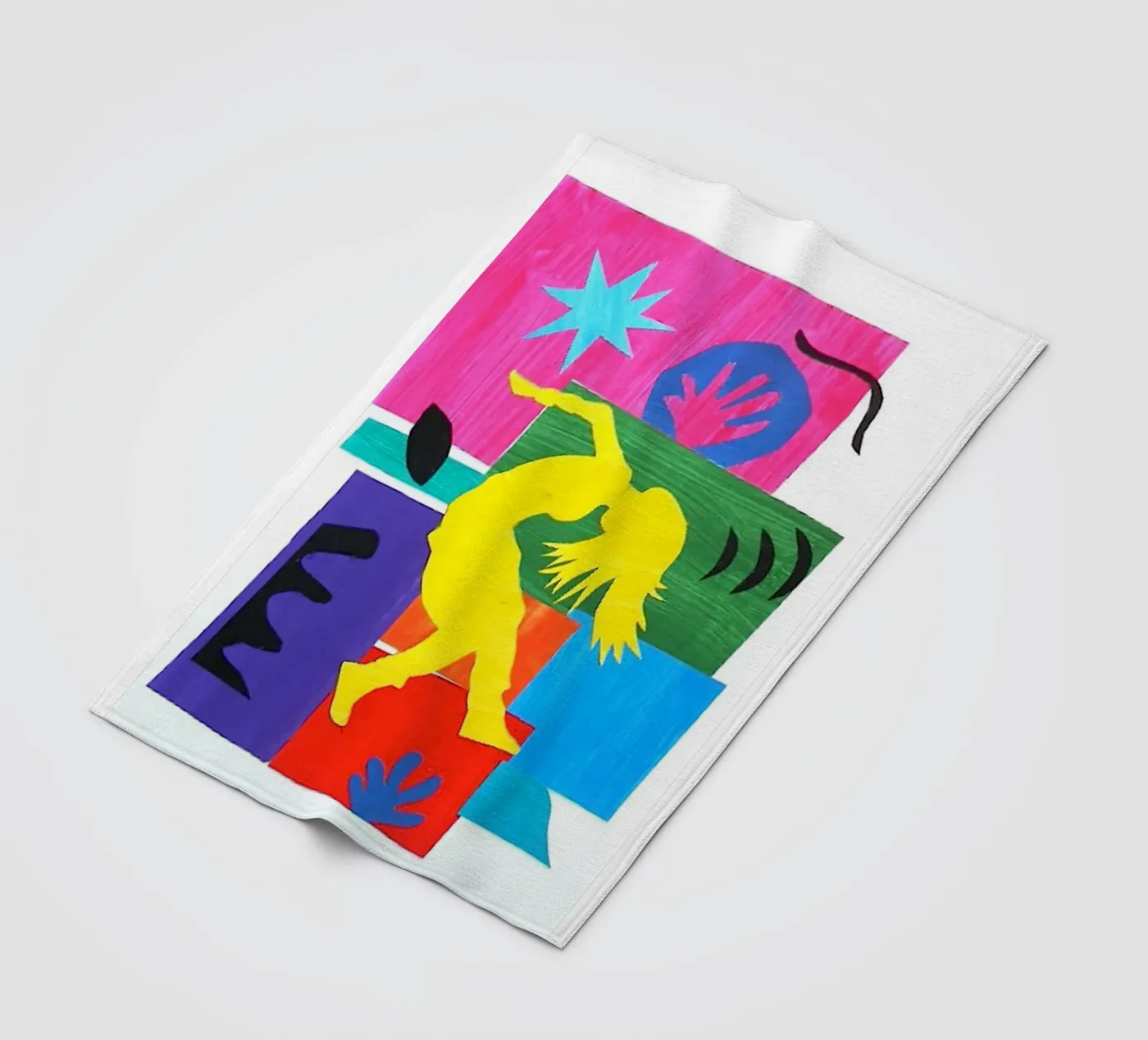 dancing woman's shadow fleecedeken van briyan shop