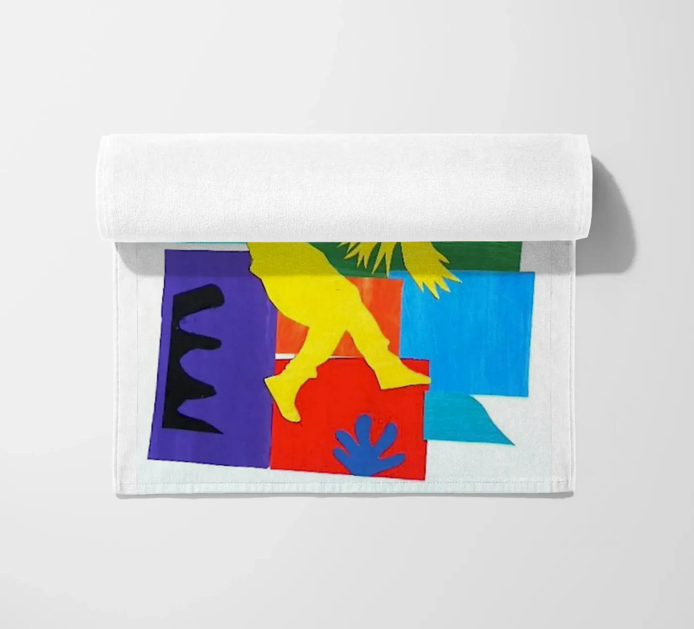 dancing woman's shadow serviette de plage de briyan shop