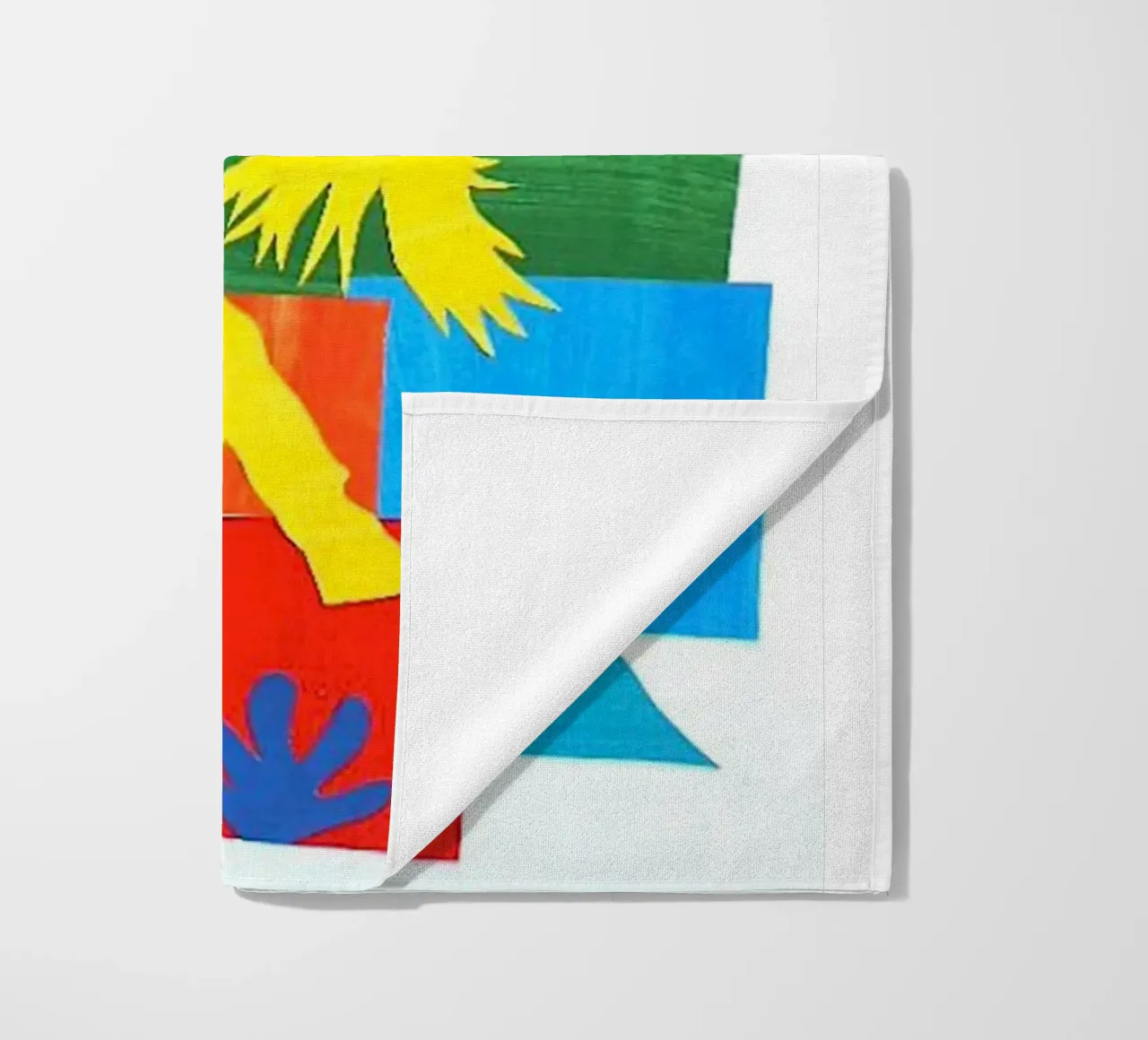 dancing woman's shadow strandhanddoek van briyan shop