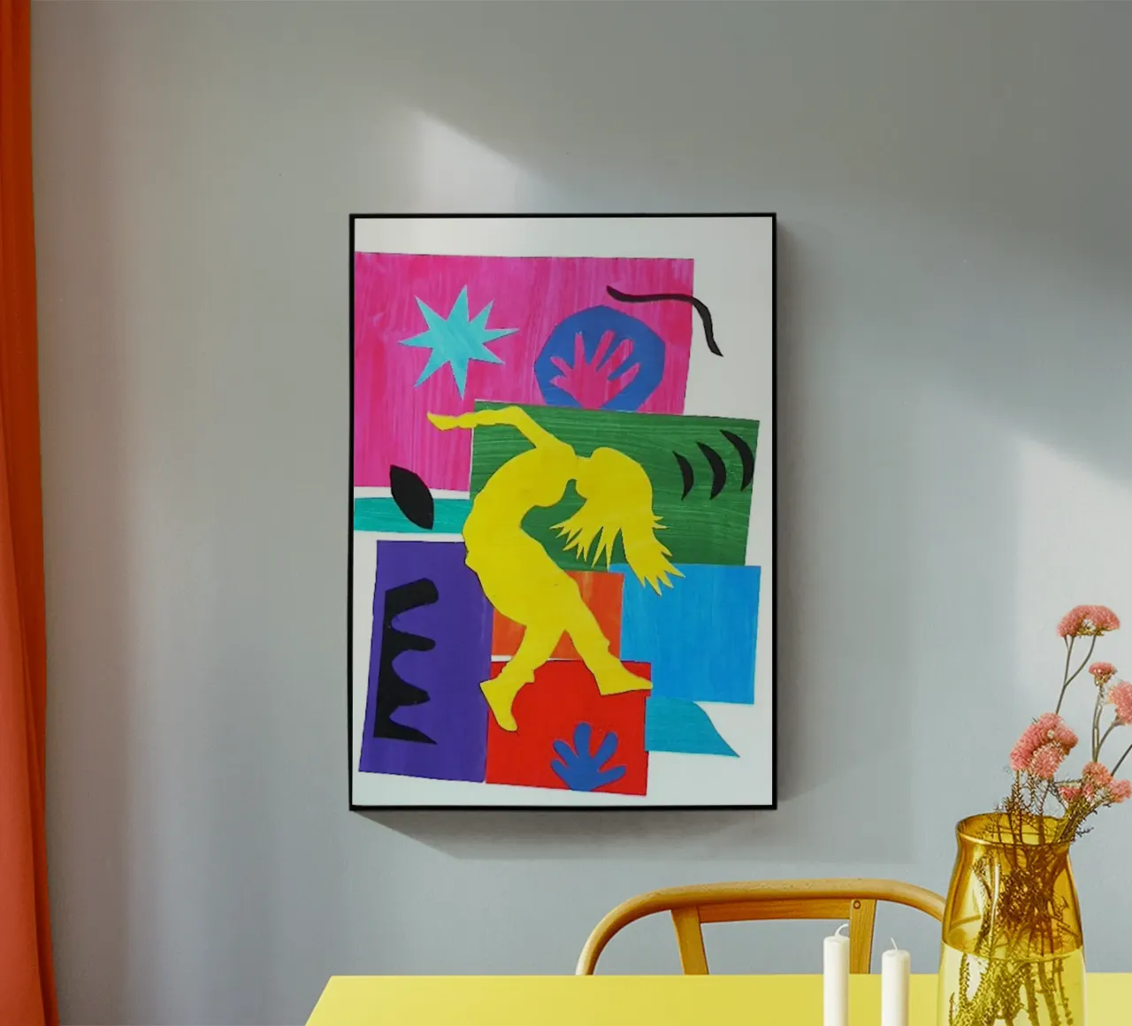 dancing woman's shadow plexiglas de briyan shop