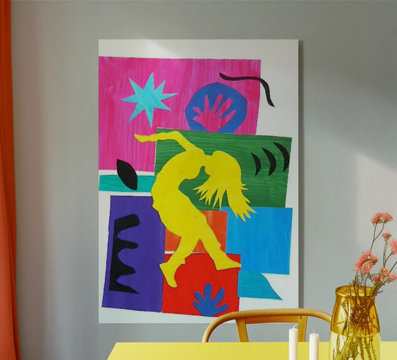 dancing woman's shadow plexiglas de briyan shop