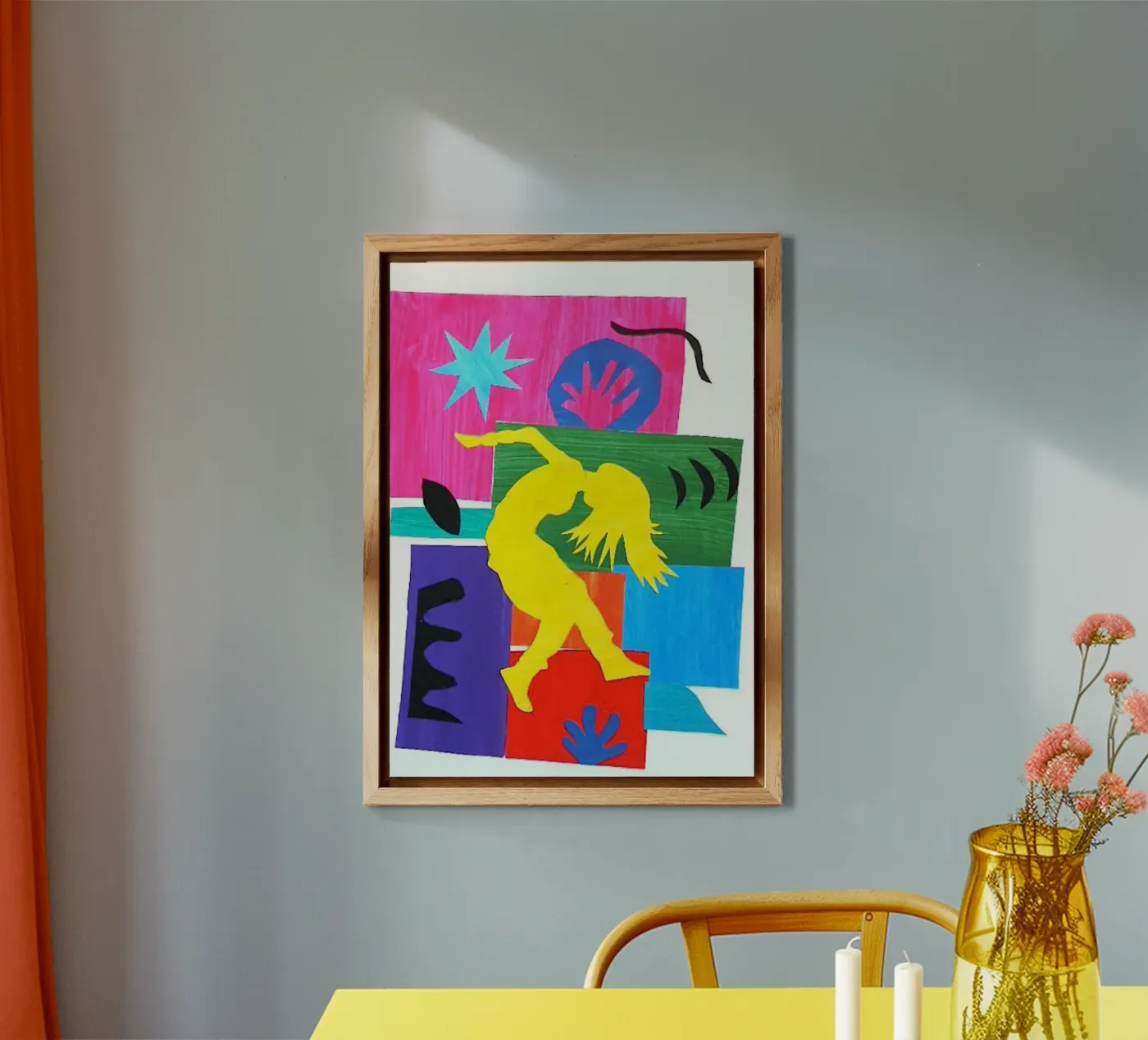 Der Schatten der tanzenden Frau Forex-Platte von briyan shop