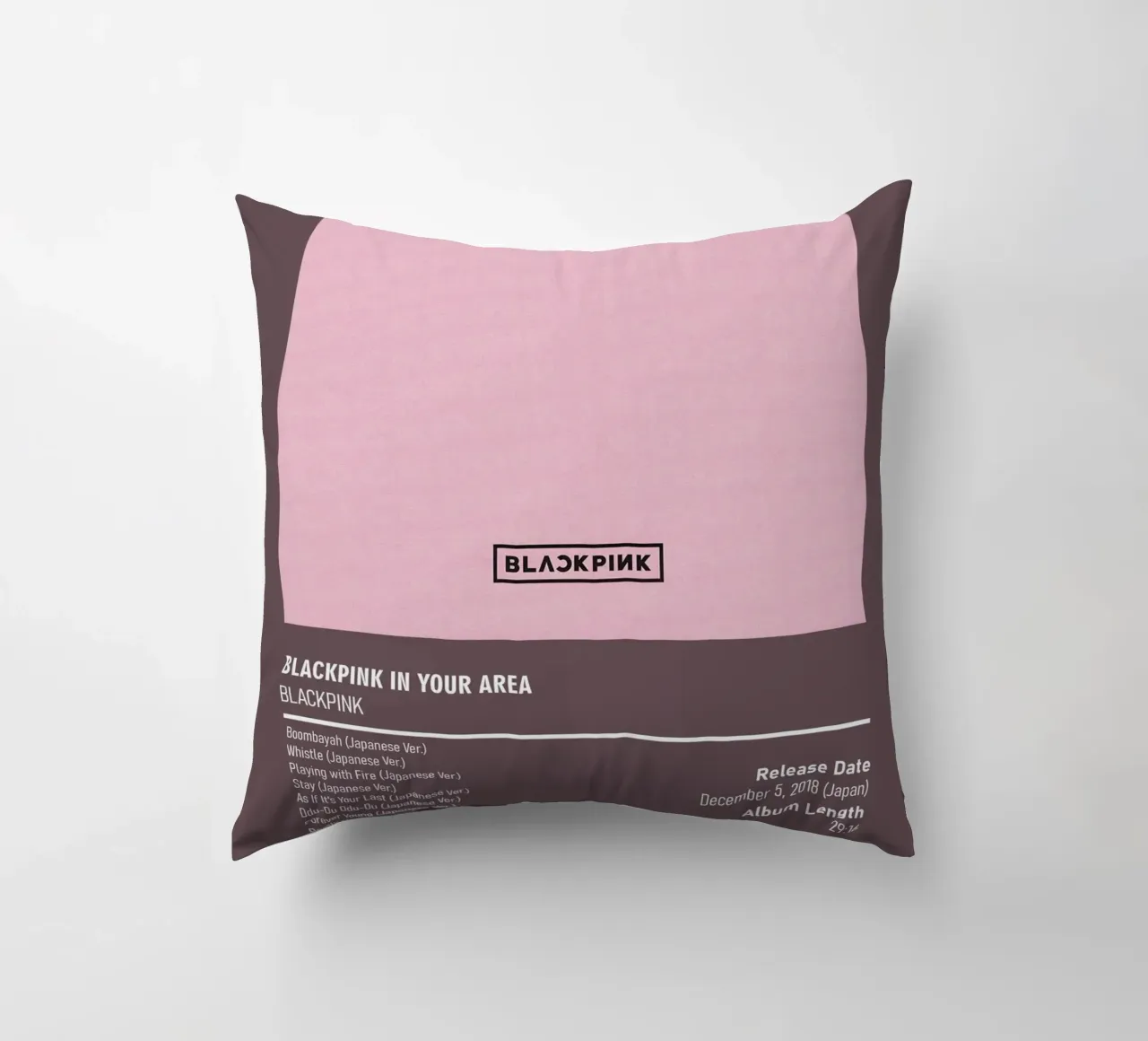BLACKPINK IN YOUR AREA By BLACKPINK cuscino da DGUnder