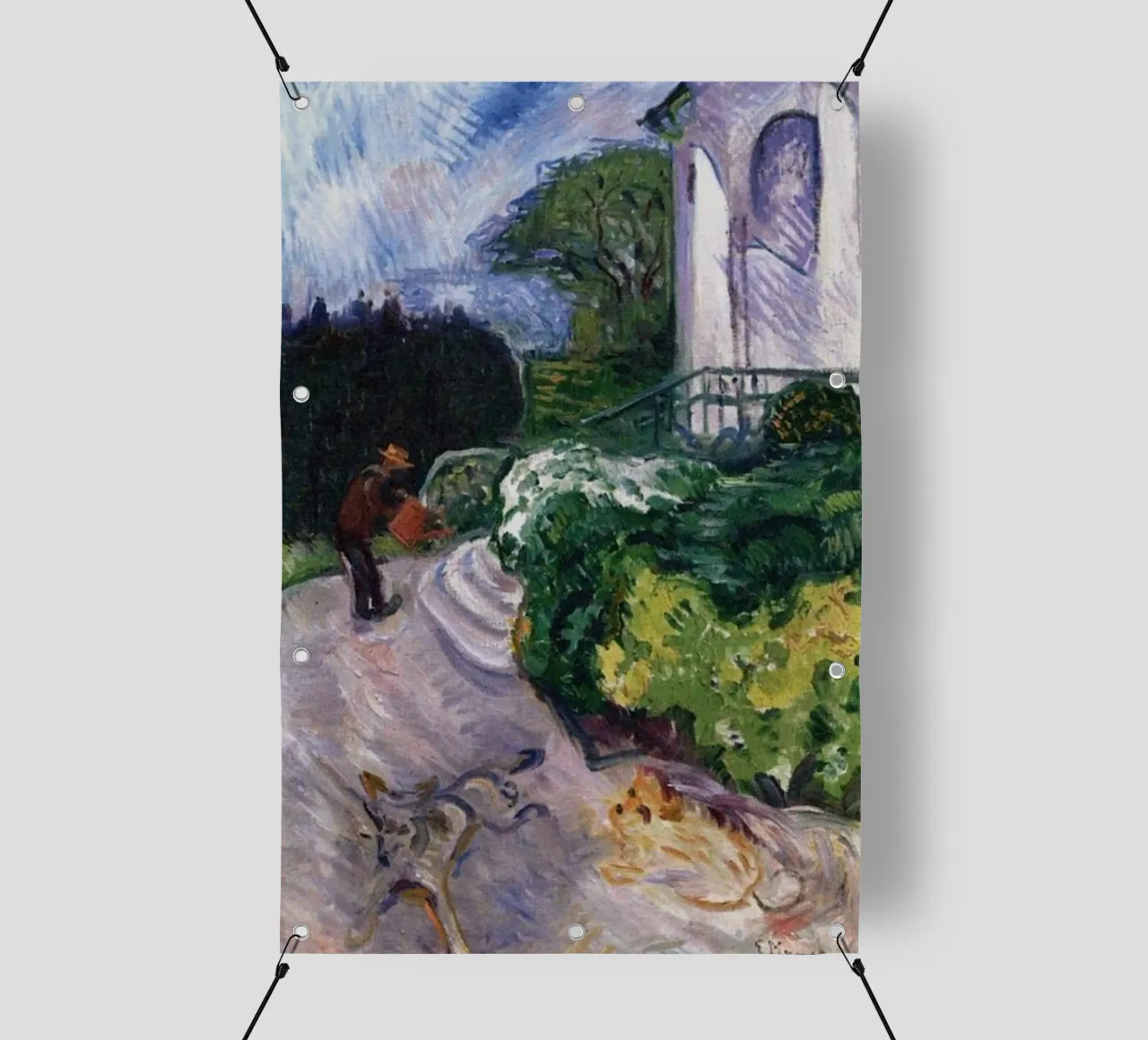 piante acquatiche telo in pvc da cupcup art